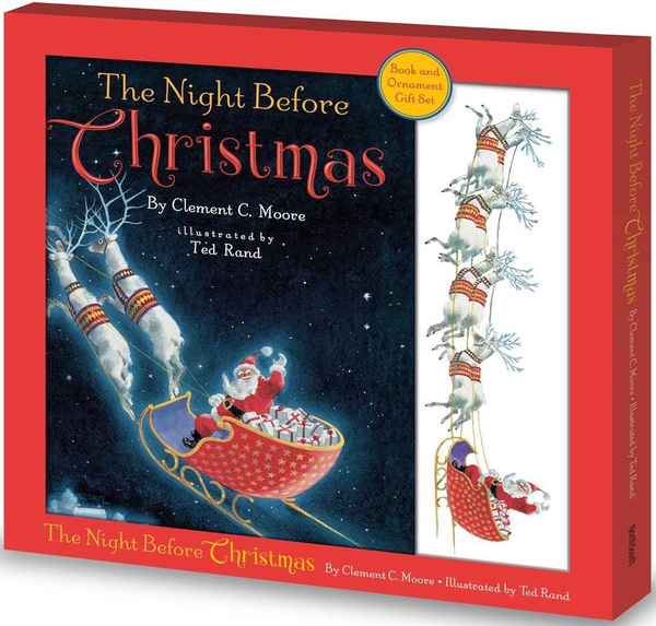Паперова книга «The Night Before Christmas Book and Ornament », автор Клемент Кларк Мур - фото №1