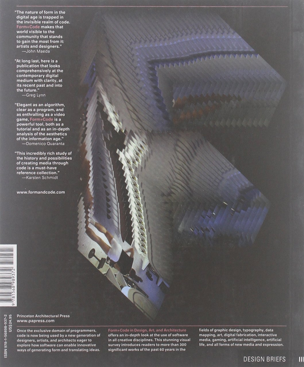 Бумажная книга «Form+Code in Design, Art, and Architecture. Introductory book for digital design and media arts » - фото №1