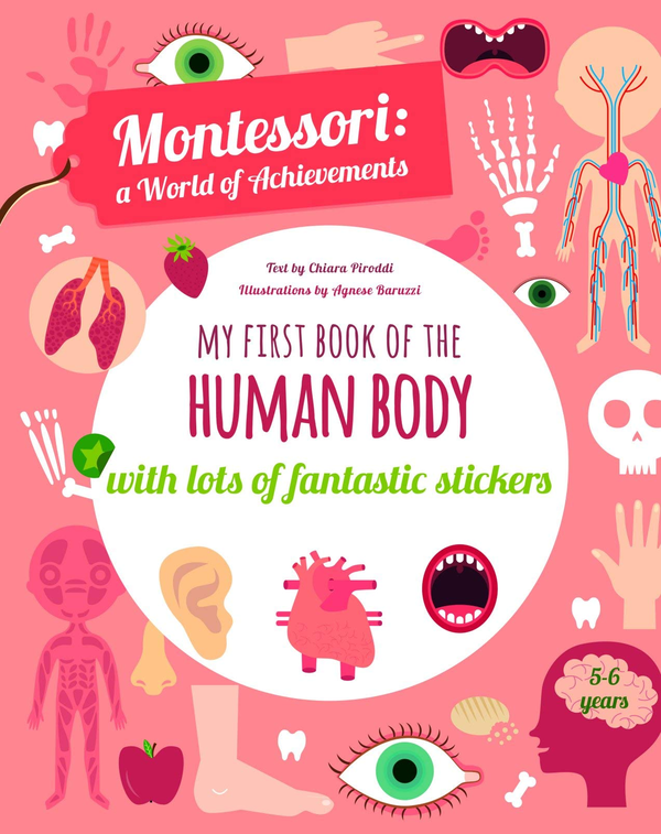 [object Object] «My First Book of the Human Body with Lots of Fantastic Stickers», автор Кьяра Пиродди - фото №1