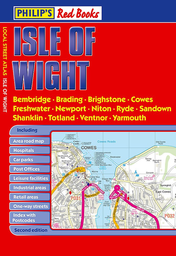 Бумажная книга «Philip's Isle of Wight» - фото №1