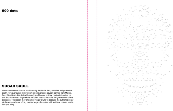Паперова книга «Extreme Dot-to-dot - Day of the Dead: Create a Masterpiece, Line by Line» - фото №1