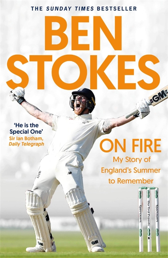 Паперова книга «On Fire. My Story of England's Summer to Remember», автор Бен Стоукс - фото №1