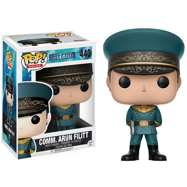  «Коллекционная фигурка Funko Pop! Pop movies Valerian Командор Арун Филитт (FK14338)», бренда Funko Pop - фото №1