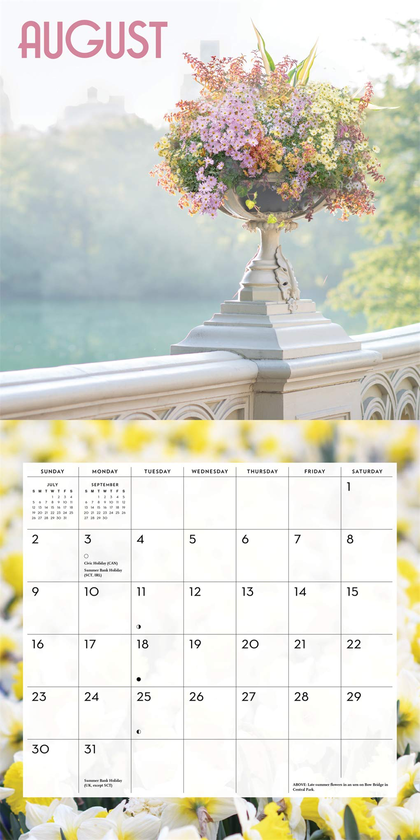 Паперова книга «New York in Bloom 2020 Wall Calendar» - фото №1