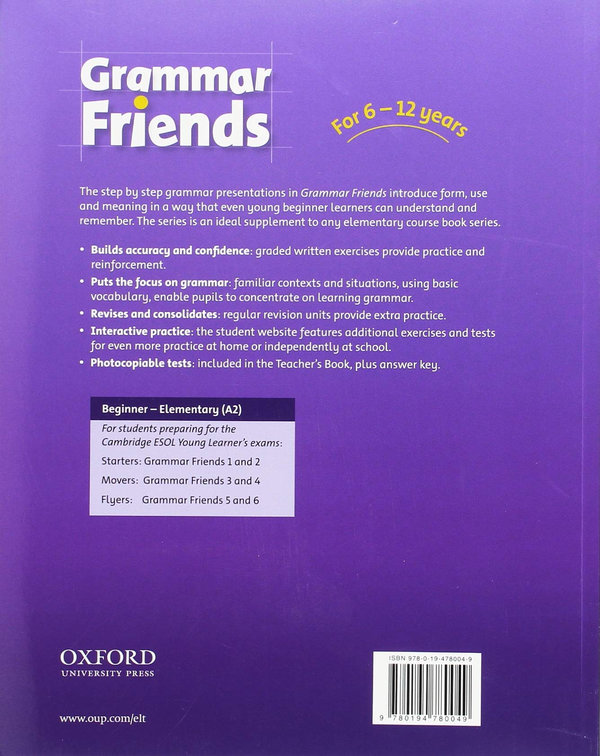 Бумажная книга «Grammar Friends 5. Student's Book Pack», автор Тим Уорд - фото №1