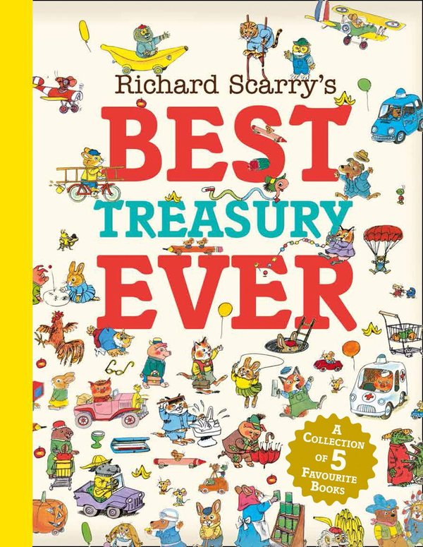 Бумажная книга «Richard Scarry's Best Treasury Ever», автор Ричард Скарри - фото №1