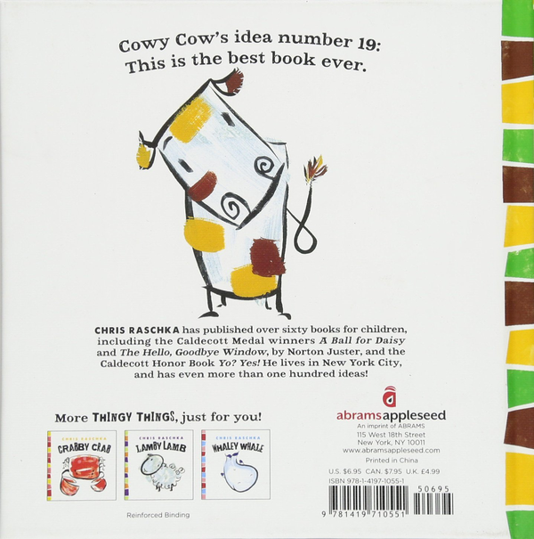 Паперова книга «Cowy Cow», автор Кріс Рашка - фото №1