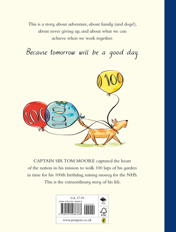 Бумажная книга «One Hundred Steps. Captain Sir Tom Moore», автор Том Мур - фото №1