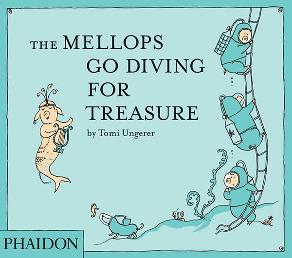 Паперова книга «The Mellops Go Diving for Treasure», автор Томі Унгерер - фото №1