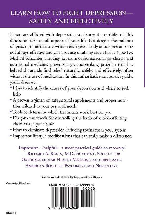 Бумажная книга «What Your Doctor May Not Tell You About Depression. The Breakthrough Integrative Approach for Effective Treatment», авторов Дебора Митчелл, Майкл Б. Шахтер - фото №1