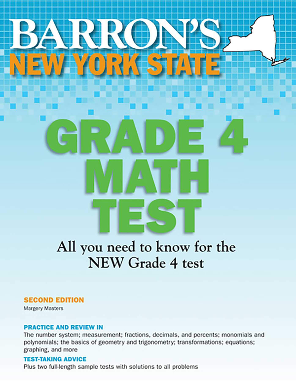 Бумажная книга « New York State Grade 4 Math Test» - фото №1