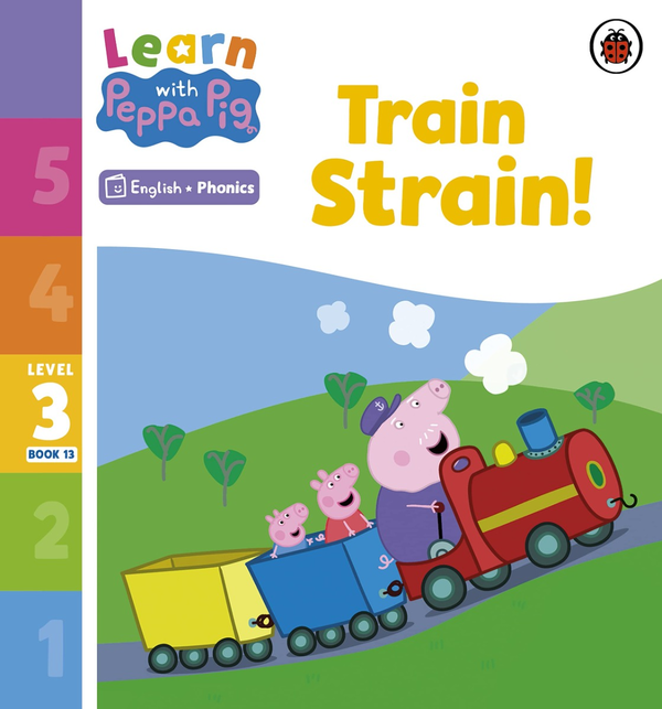 [object Object] «Learn with Peppa Phonics Level 3 Book 13. Train Strain!» - фото №1
