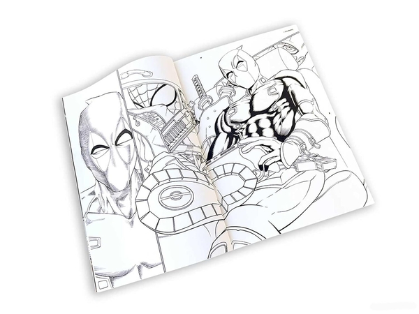 Бумажная книга «Deadpool: Samurai. The Official Coloring Book», автор VIZ Media - фото №1
