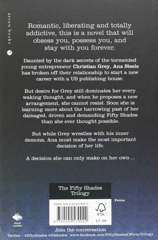 Бумажная книга «Fifty Shades Trilogy Boxed Set», автор Э. Л. Джеймс - фото №1