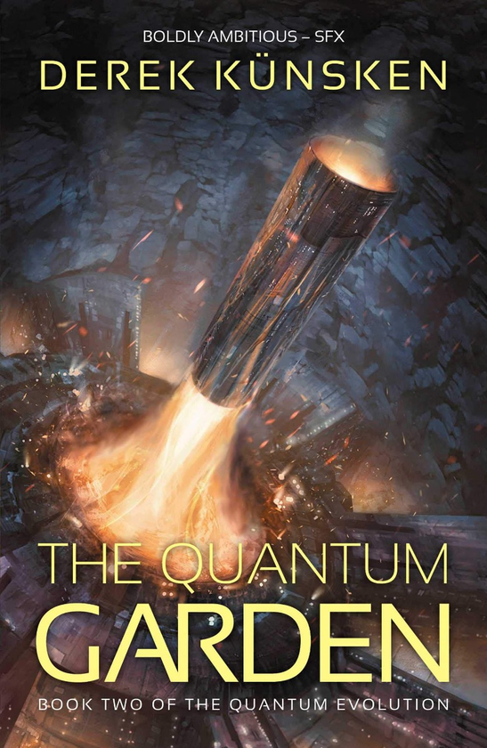 Паперова книга «The Quantum Garden», автор Дерек Канскен - фото №1