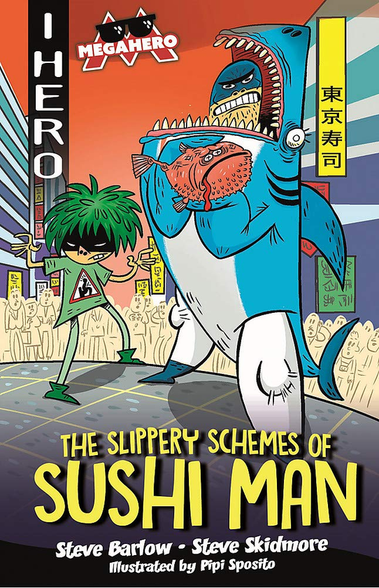 [object Object] «The Slippery Schemes of Sushi Man», авторів Стiв Барлоу, Стів Скідмор - фото №1