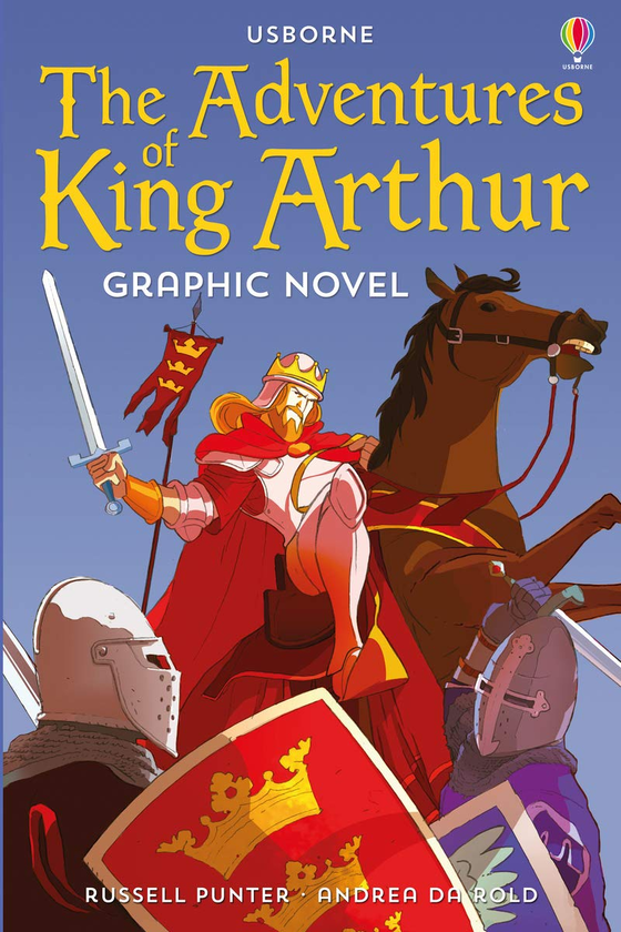 Бумажная книга «Adventures of King Arthur. Graphic Novels», автор Рассел Пантер - фото №1