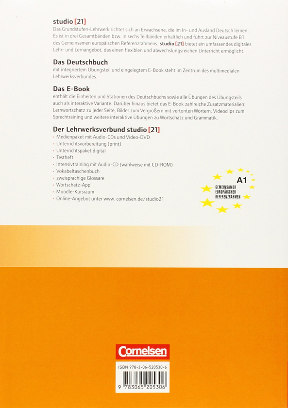 Бумажная книга «Studio 21 in Teilbanden: Deutschbuch», автор Герман Функ - фото №1