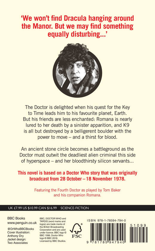 Паперова книга «Doctor Who. The Stones of Blood (Target Collection)», автор Девід Фішер - фото №1