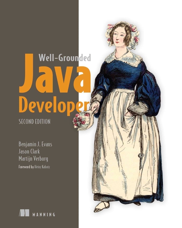 [object Object] «The Well-Grounded Java Developer», авторів Бенджамін Еванс, Джейсон Кларк, Мартін Вербург - фото №1