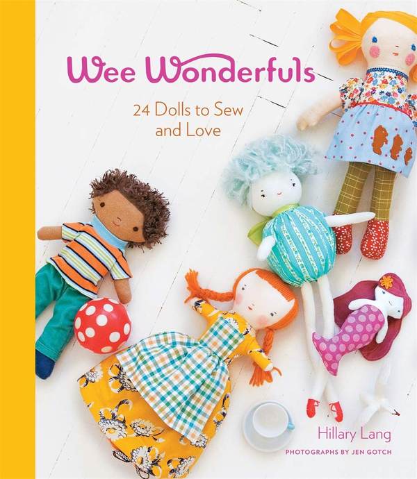 Бумажная книга «Wee Wonderfuls. 24 Dolls to Sew» - фото №1