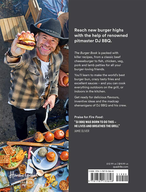Бумажная книга «The Burger Book: Banging burgers, sides and sauces to cook indoors and out», автор Кристиан Стивенсон - фото №1