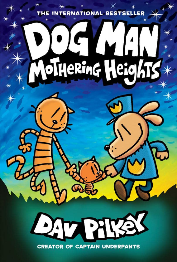 Бумажная книга «Dog Man 10. Mothering Heights», автор Дэв Пилки - фото №1