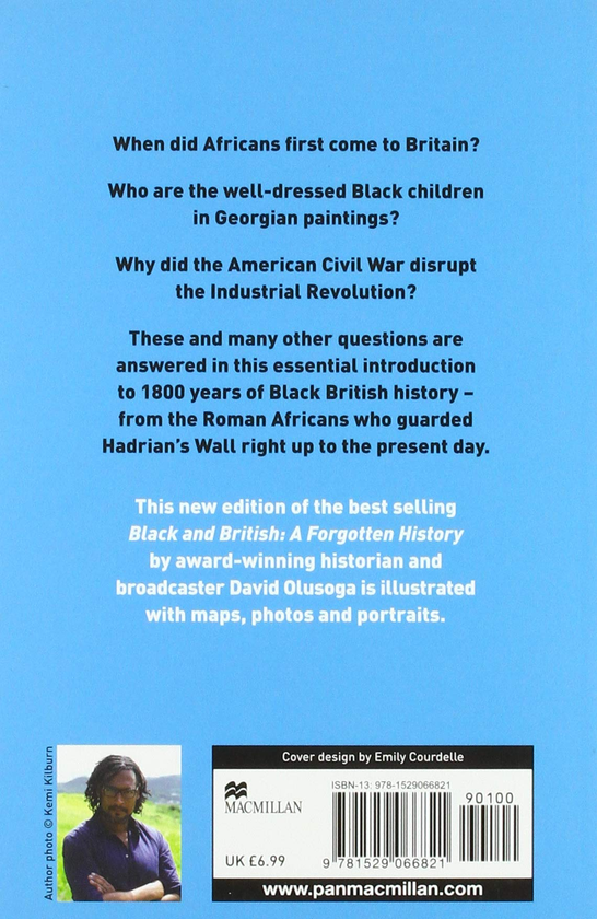 Паперова книга «Black and British: A short, essential history», автор Девід Олусога - фото №1