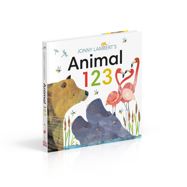 Паперова книга «Animal 123», автор Джонні Ламберт - фото №1