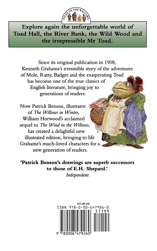 Бумажная книга «The Wind in the Willows», автор Кеннет Грэм - фото №1