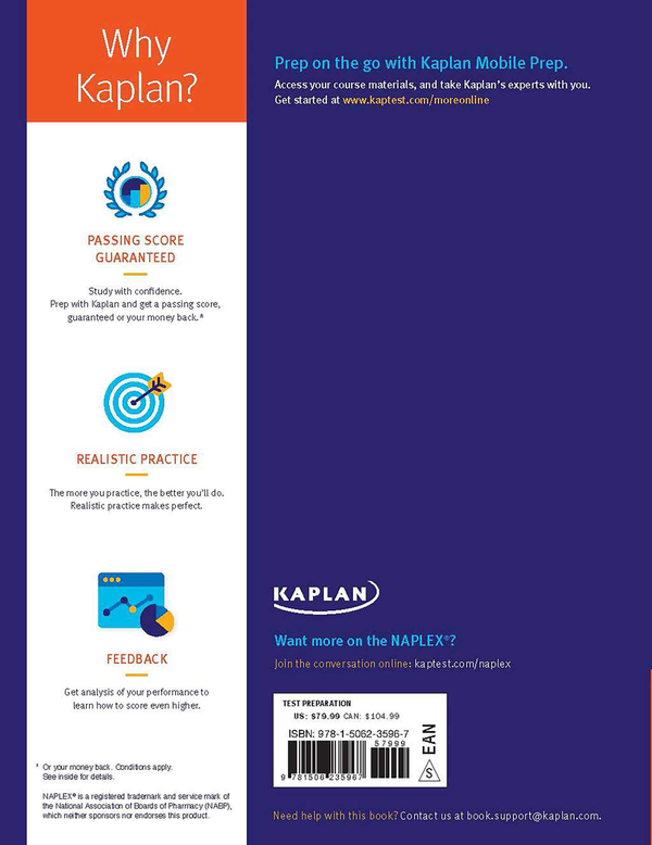 Бумажная книга «NAPLEX Prep 2019-2020 : 2 Practice Tests + Proven Strategies + Online», автор Синтия Саноски - фото №1