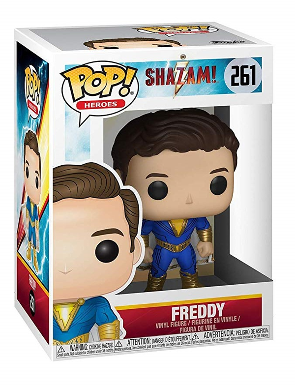  «Коллекционная фигурка Funko Pop! Pop Heroes Shazam Freddy (FK36809)», бренда Funko Pop - фото №1