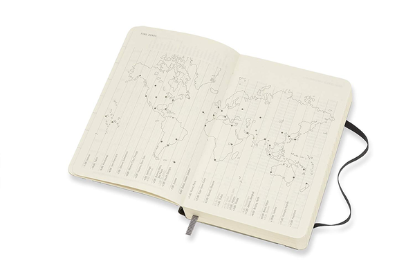  «Ежедневник карманный Moleskine на 2019 год черный (DSB12DC2Y19)», бренда Moleskine - фото №1