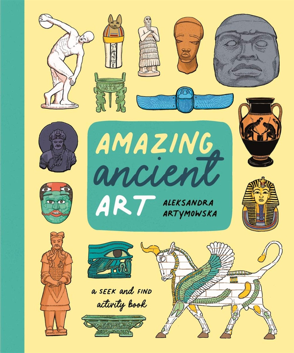 Бумажная книга «Amazing Ancient Art. A Seek-and-Find Activity Book», автор Александра Артимовска - фото №1