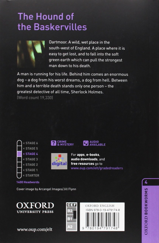 Паперова книга «The Hound of the Baskervilles Audio CD Pack. Level 4», автор Артур Конан Дойл - фото №1