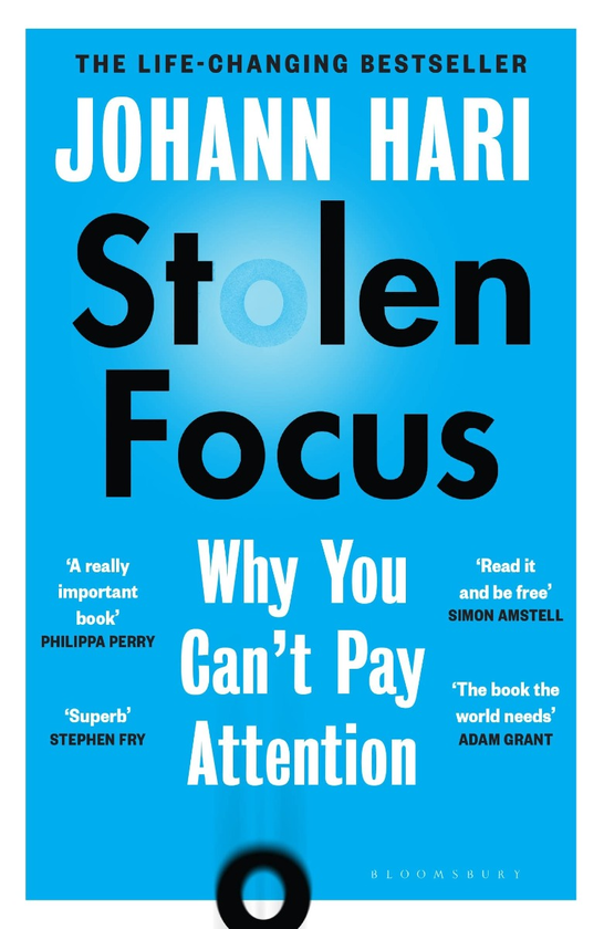 Бумажная книга «Stolen Focus», автор Йоханн Хари - фото №1