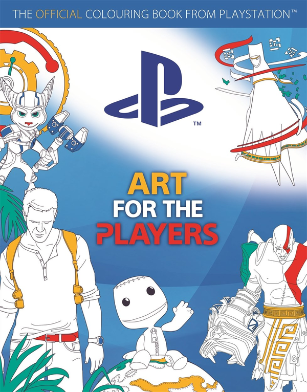 Паперова книга «Art for the Players : The official colouring book from PlayStation» - фото №1