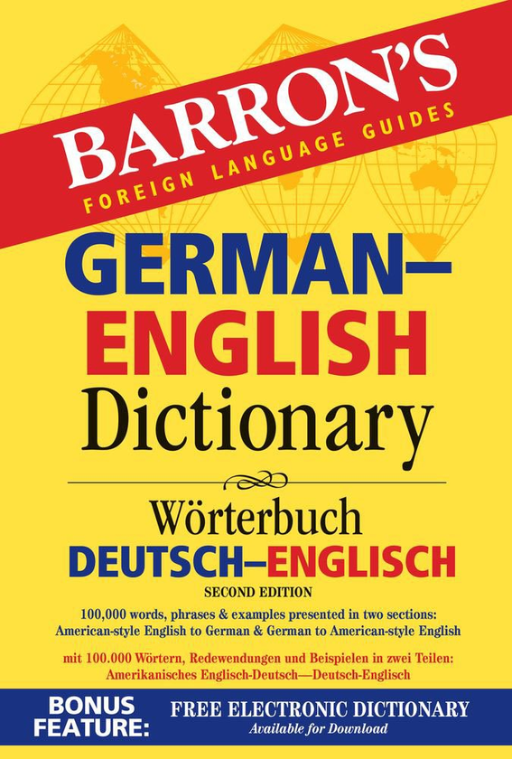 Бумажная книга «Barron's German-English Dictionary», автор Урсула Мартини - фото №1