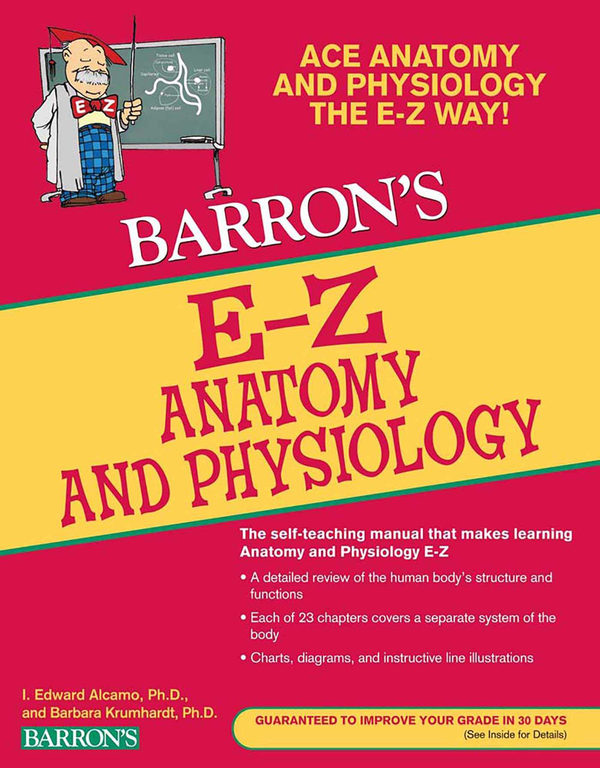 Бумажная книга «E-Z Anatomy and Physiology», автор Барбара Крумхардт - фото №1