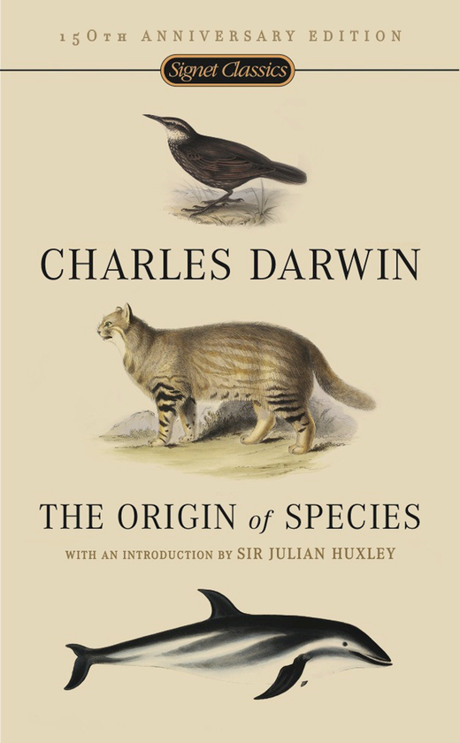 Паперова книга «The Origin Of Species», автор Чарльз Роберт Дарвін - фото №1