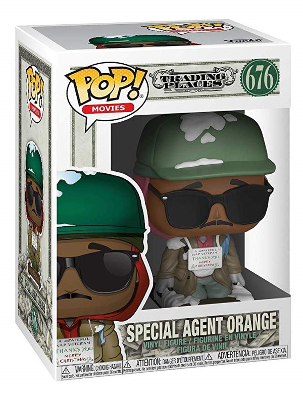 «Коллекционная фигурка Funko Pop! Pop movies Trading Places BRV as Special Agent Orange (FK34887)», бренда Funko Pop - фото №1