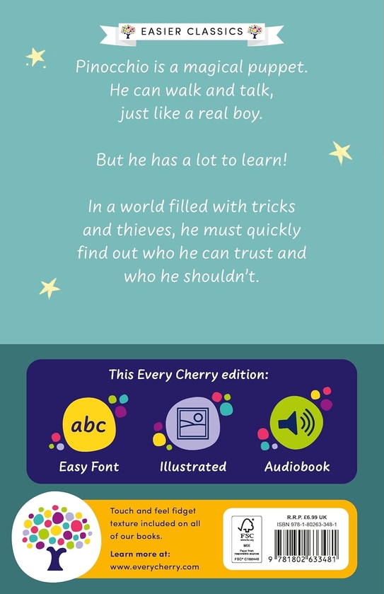 [object Object] «The Adventures of Pinocchio: Accessible Easier Edition», автор Карло Коллоди - фото №2 - миниатюра