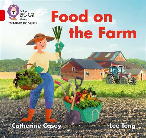 Бумажная книга «Food on the Farm: Band 02b/Red B» - фото №1