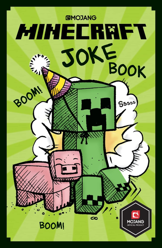 Бумажная книга «Minecraft Joke Book» - фото №1