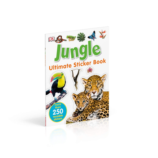 [object Object] «Jungle Ultimate Sticker Book» - фото №3 - миниатюра
