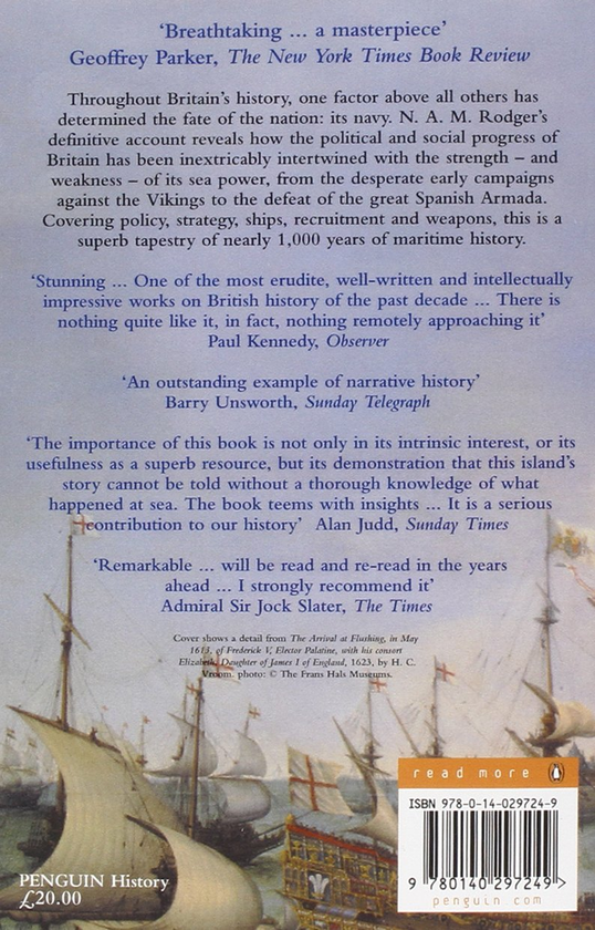 Бумажная книга «The Safeguard of the Sea. A Naval History of Britain. Volume 1. 660-1649», автор Николас Роджер - фото №1