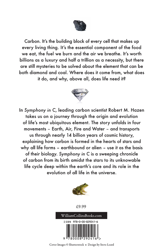Бумажная книга «Symphony in C. Carbon and the Evolution of (Almost) Everything», автор Роберт Хейзен - фото №1