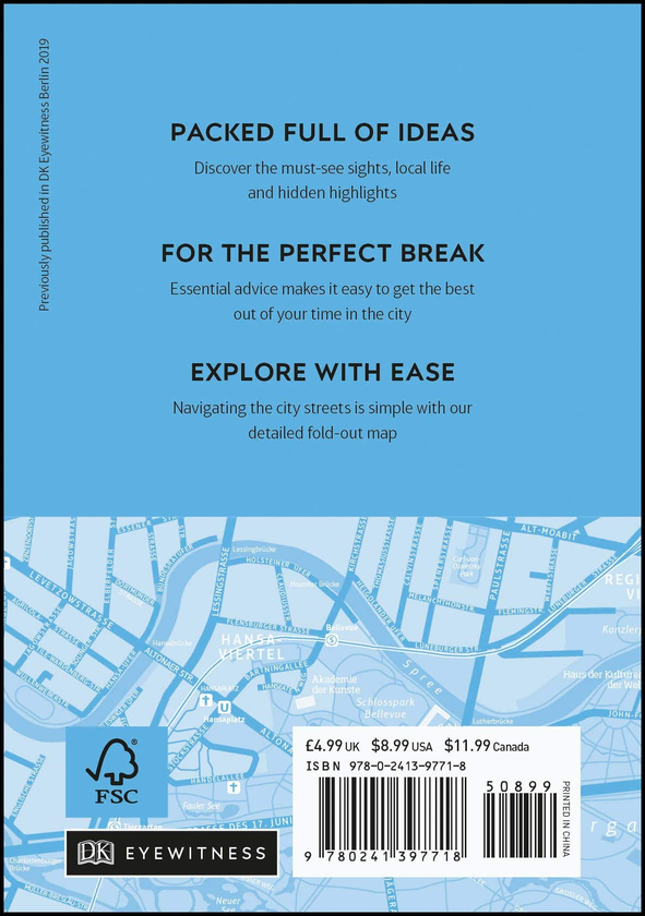 Паперова книга «Berlin Mini Map and Guide» - фото №1