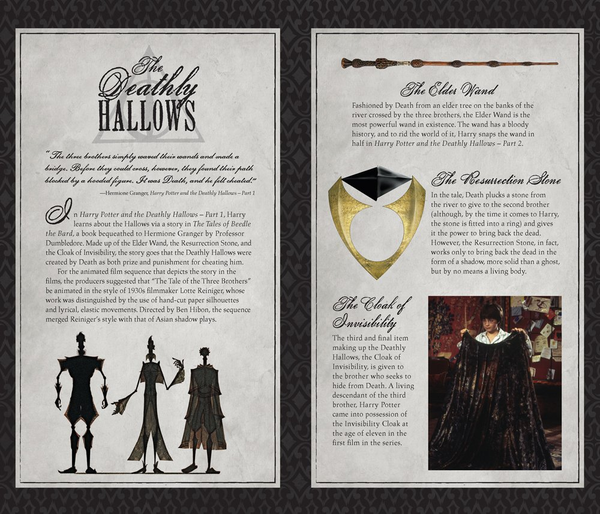 Бумажная книга «Harry Potter Deathly Hallows Hardcover Ruled Journal» - фото №1