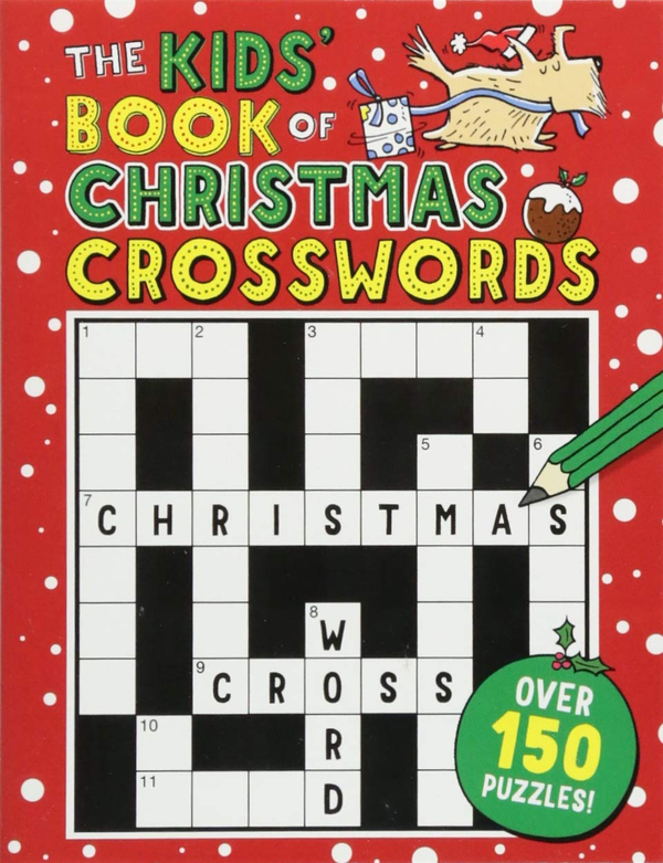 Бумажная книга «The Kids’ Book of Christmas Crosswords», автор Сара Хан - фото №1